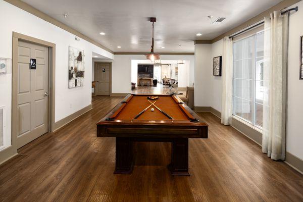 Clubhouse with Billiards