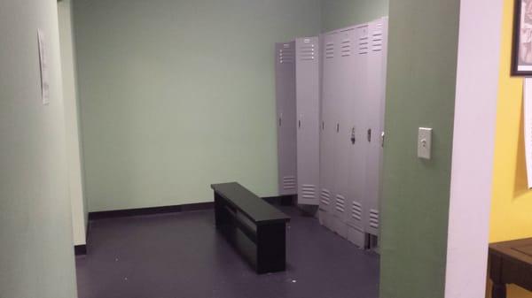 Women's locker room