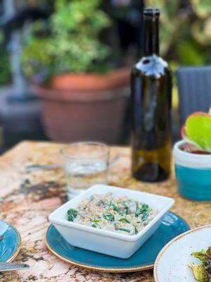 Farro and Roasted Mushrooms