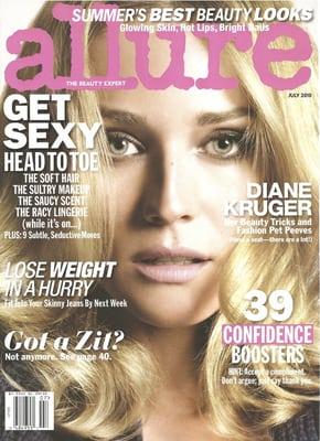 Best Airbrush Tan in Chicago.  Allure Magazine, July 2010