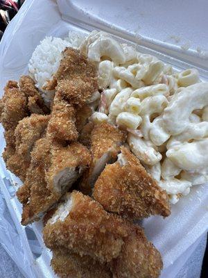 Katsu Chicken x 2 Mac sizes + rice