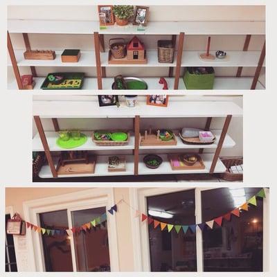 Toddler shelves - Icma Costa Mesa