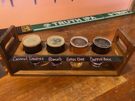 Beer flight