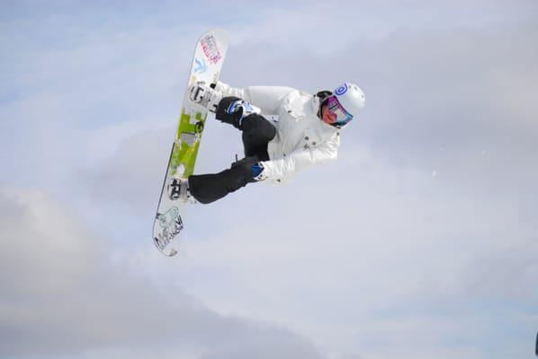 Catching Big Air in The Park at Brandywine.