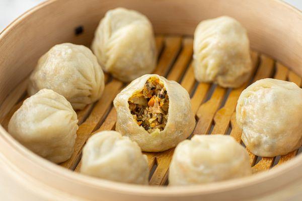 Steamed Vegan dumplings