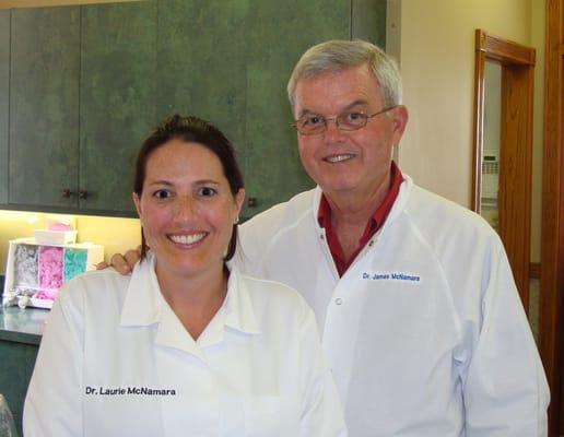 Dr. James McNamara and Dr. Laurie McNamara-McClatchey