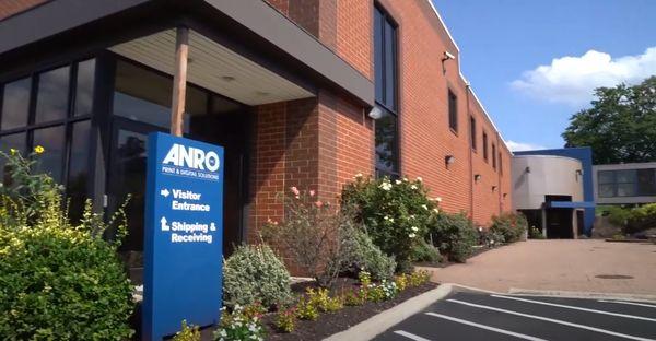 Welcome to Anro- Print and Direct Mail Entrance