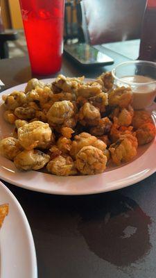 Fried Mushrooms and Ranch