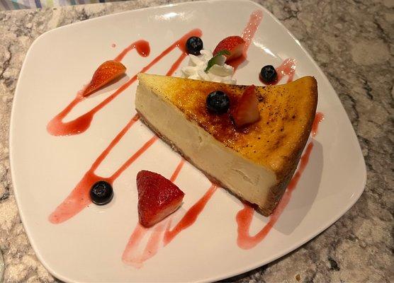 Crème Brûlée Cheesecake