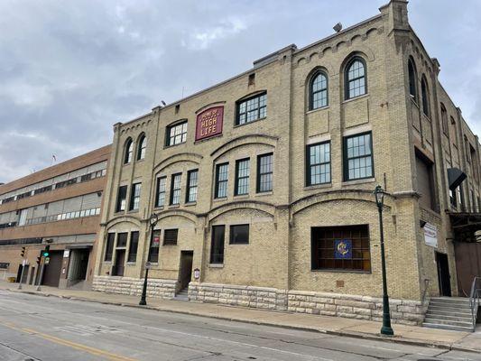 Another of the well preserved classic yellow brick buildings.