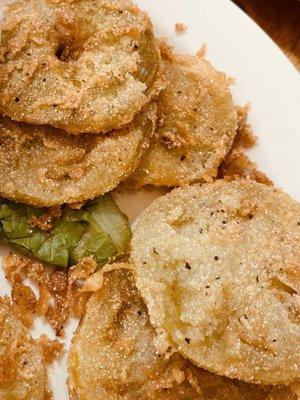 Fried green tomatoes