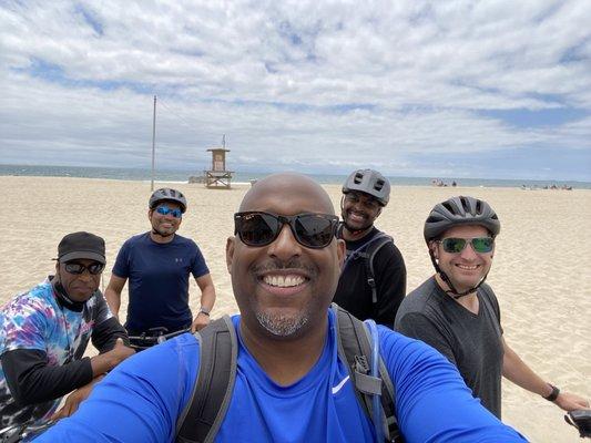 Me and the crew enjoying our Beach ride