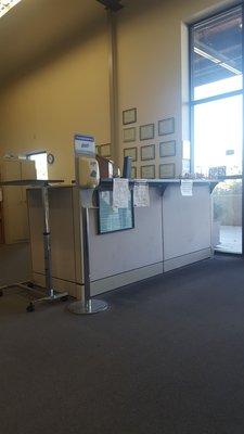 Front desk