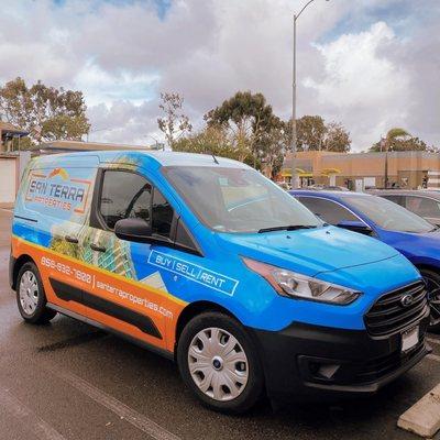 Beep beep! Look out for the San Terra maintenance van.