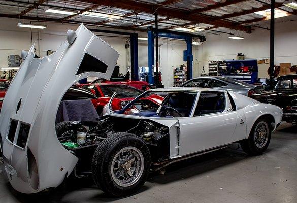 The best shop for Maserati, Ferrari, & Lamborghini repair, maintenance, and restoration in San Diego or anywhere in Southern California!