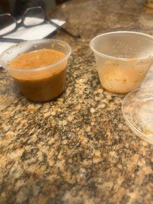 2 salad dressings really equal one