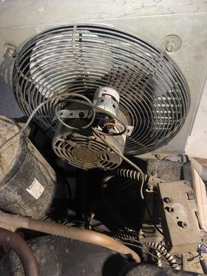 Bad condenser fan motor for walk in cooler