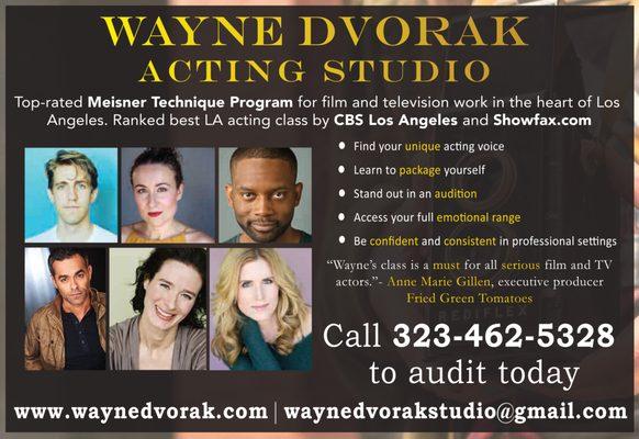 Wayne Dvorak Acting Studio