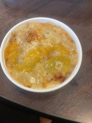 Peach cobbler