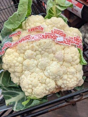 Cauliflower as big as my head