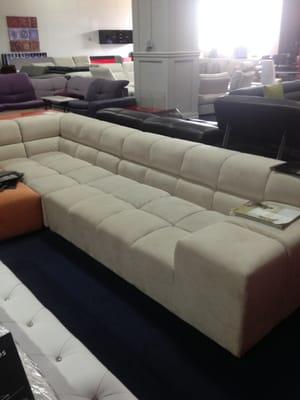 The couch we selected from their show room floor.  never made, never delivered.