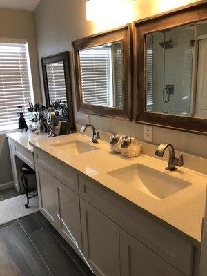 We bought sinks from them and they look really nice. They also installed the faucets we purchased and hooked up the plumbing.