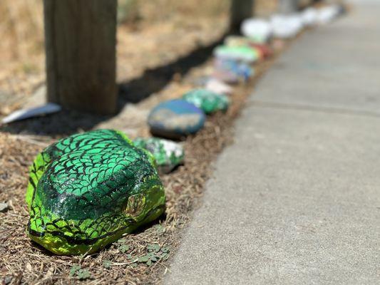 Rosie may have been destroyed but someone started up a whole new snake!! My daughter and I were so thrilled to see this.