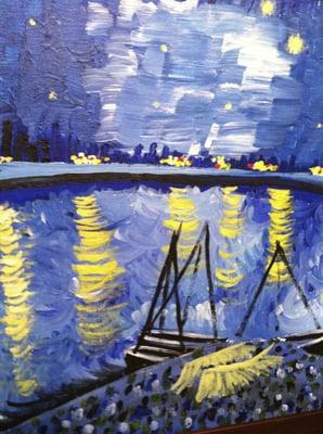 Starry Night on the Rhone