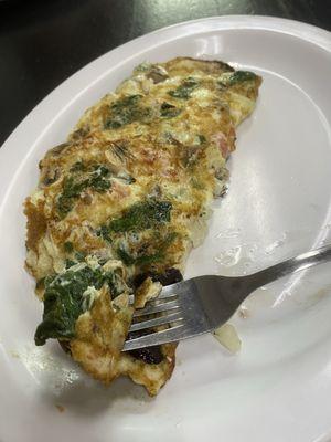 Mediterranean egg white omelet