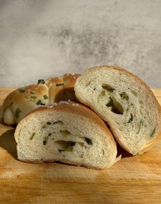 Green onion pancake salt bread