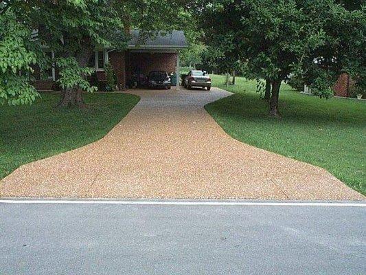 We will make or redo your pea Stone driveway! Call 973-223-3709 or (908) 405-2059 TODAY!