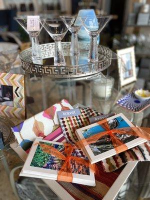 Martini Glasses, Iowa City Cards, accessories and more