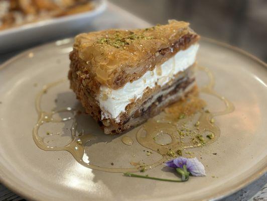 Cheesecake baklava