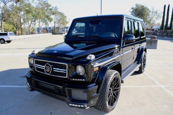 Mercedes G63: Brabus Upgrades, 3M Crystalline Window Tint, Paint Correction & Ceramic Pro Paint Protection Coating