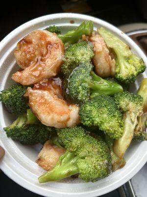 Shrimp & broccoli