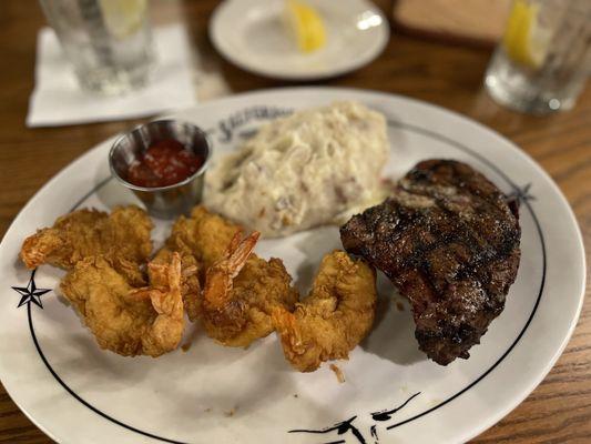 Gulf Coast Steak & Shrimp