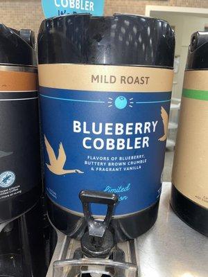 Blueberry cobbler