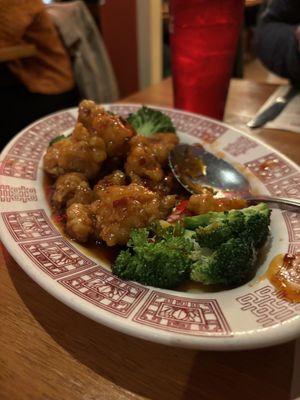 Orange chicken