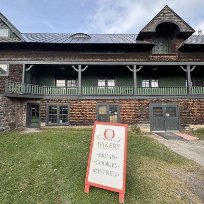 O Bread Bakery is located in Shelburne Farms' Farm Barn