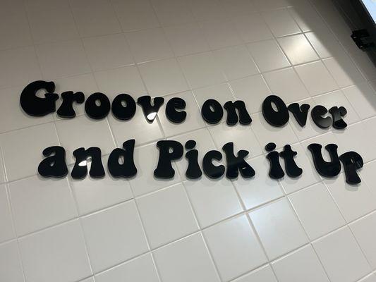 Groove on Over and Pick it Up!