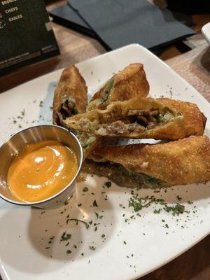 Philly egg rolls