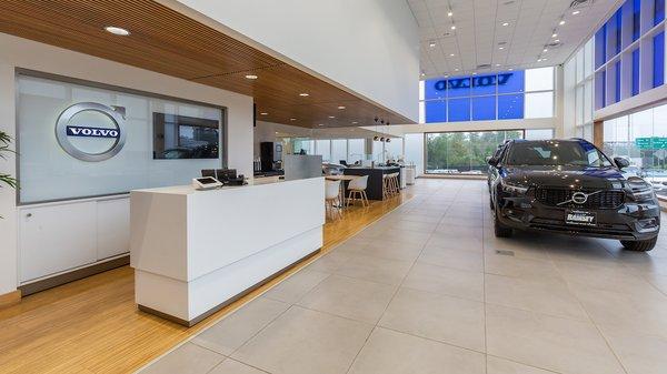 Showroom at Volvo Cars Ramsey