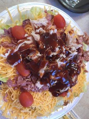 YES, this is a smoked turkey salad folks, not for the faint of heart.