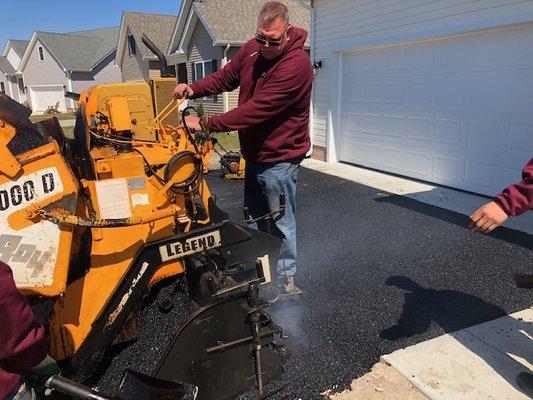 New Pavement for Driveway