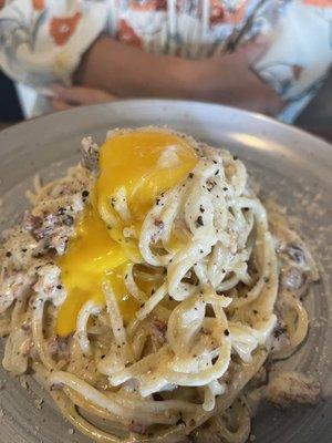 Pasta carbonara