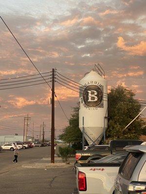 What a backdrop for a good brew.