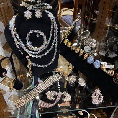 Glass Beads, Rhinestones, and other shiny Costume Jewelry