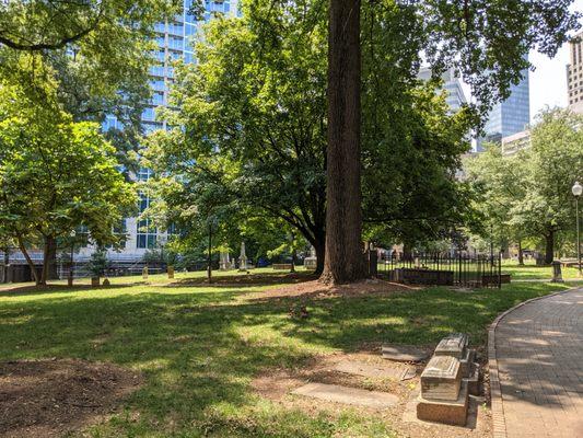 Old Settlers' Cemetery, Uptown Charlotte