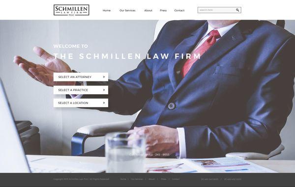 Law Firm Website Concept