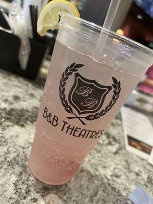 Fish Bowl served in a large cup to take into the movie